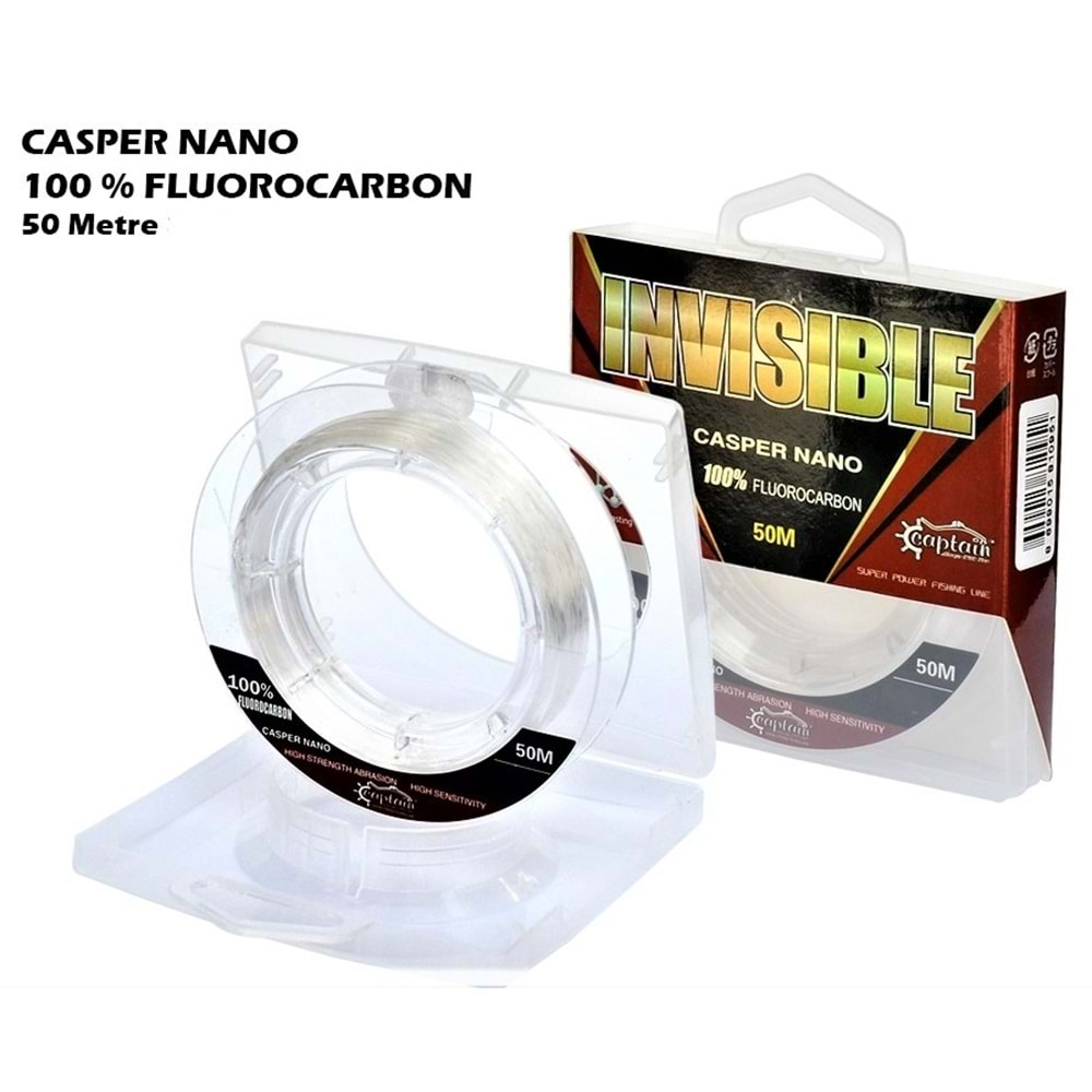 CAPTAİN FX NANO %100 FLUOROCARBON 50 MT