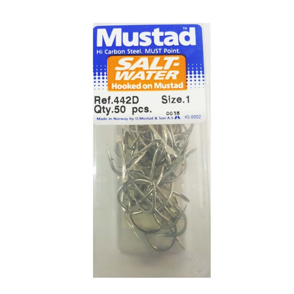 Mustad Olta İğnesi 442D Serisi