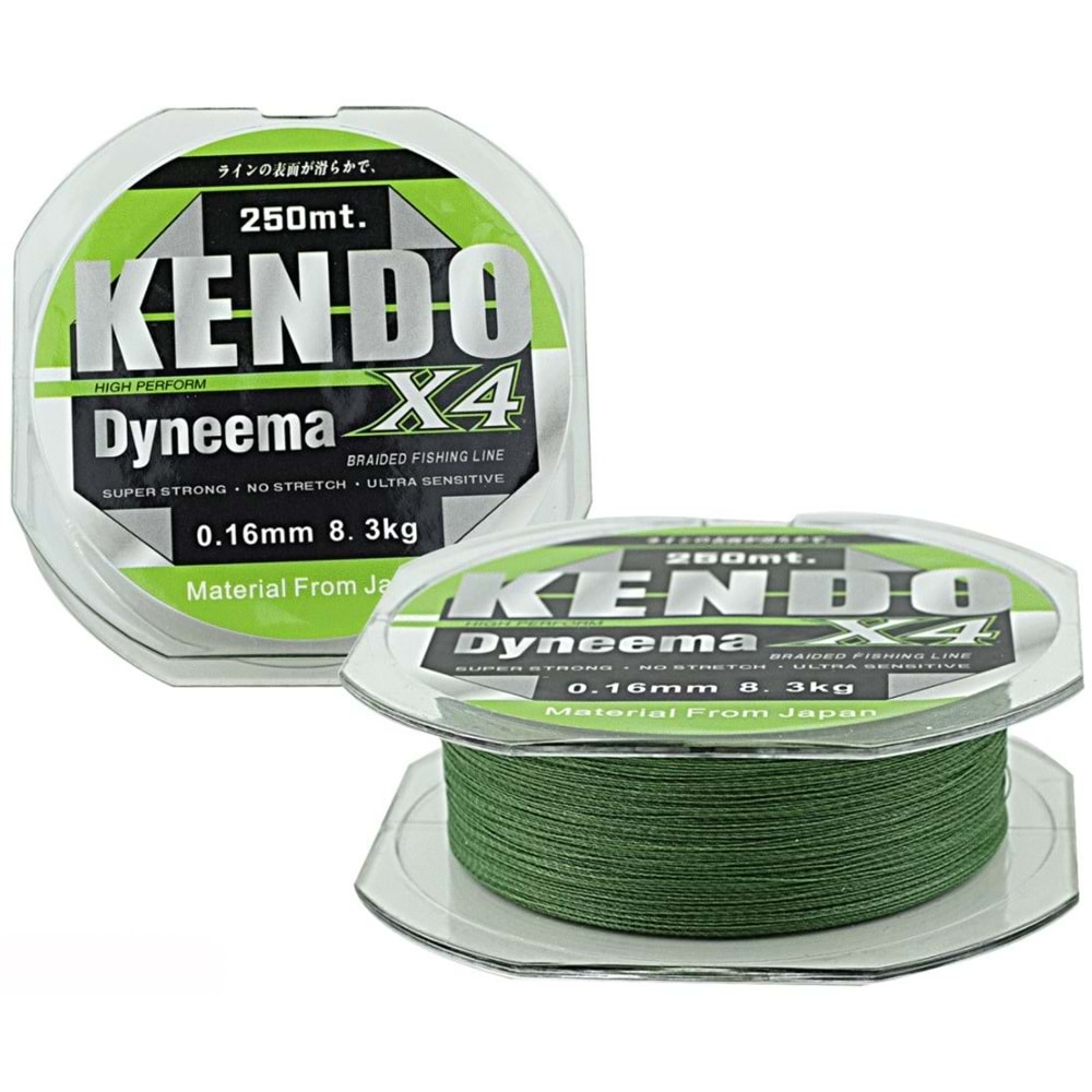 Kendo Dynema 4 Örgü 120Mt