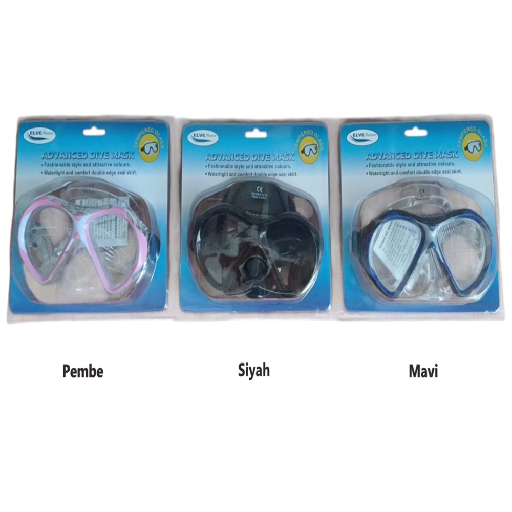 Elve M53 Tempered Cam Tek Maske