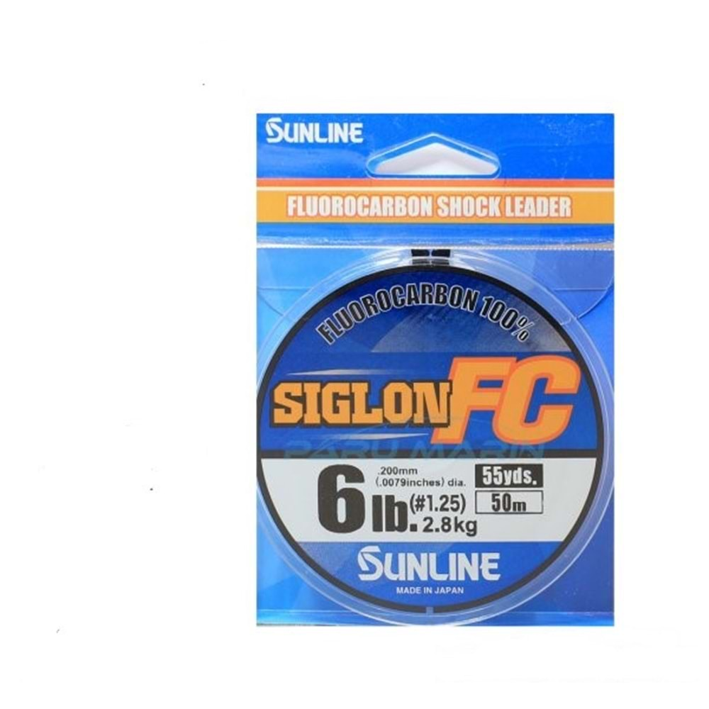 Sıglon FC 50 Mt 100/% Fluorocarbon Misina