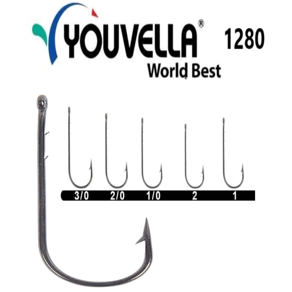 Youvella 1280 Uzun Delikli Lüfer İğnesi