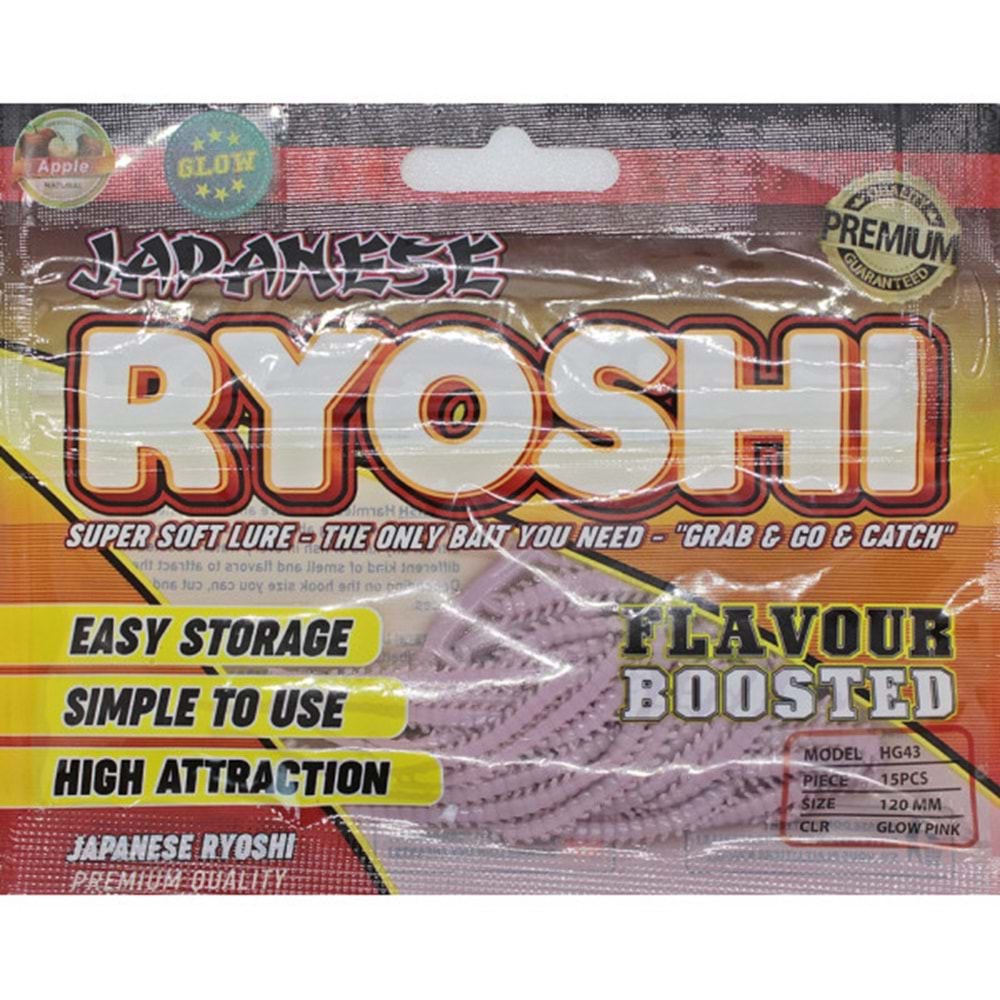 Japanese Ryoshi Kokulu Silikon Yem Apple