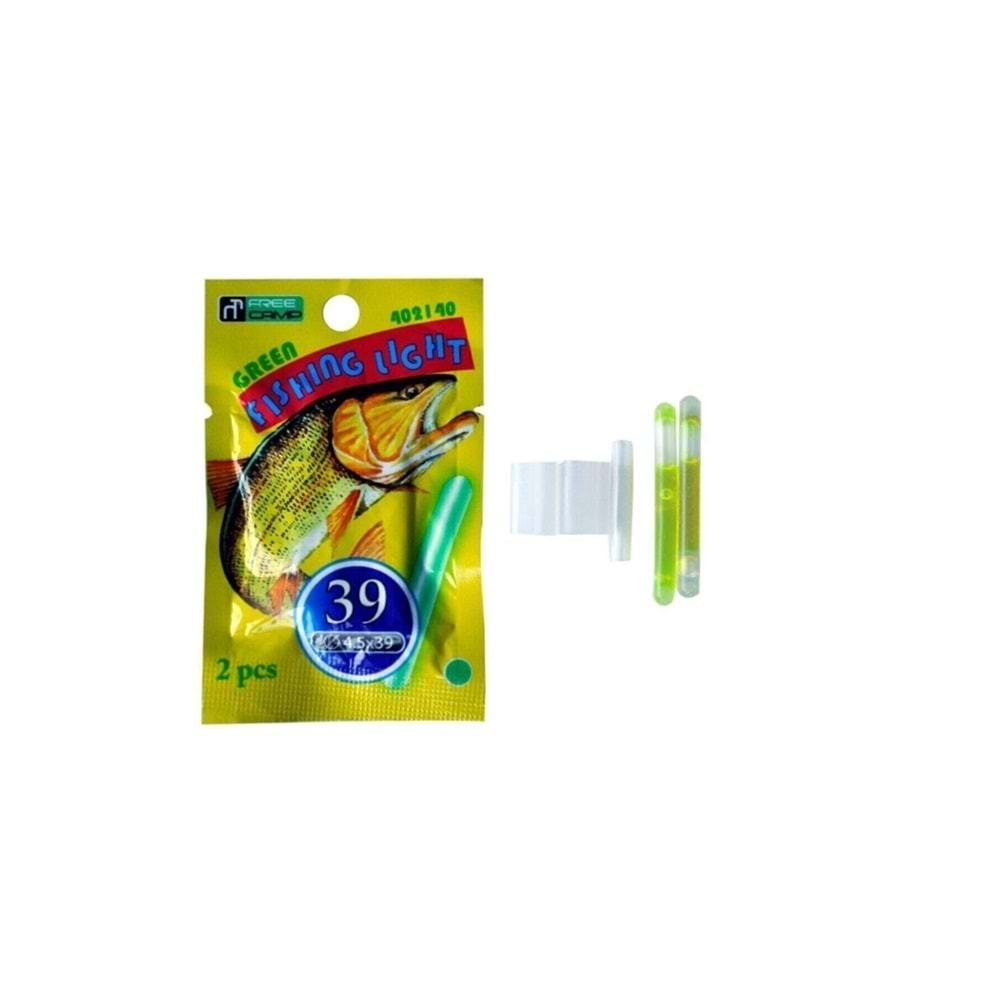 Fosfor Gren Fishing Light 4,5 X 39 mm. 2 Lİ PK