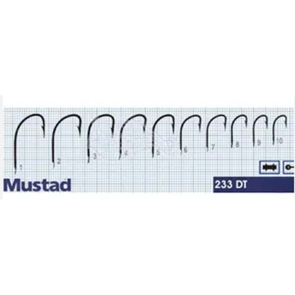 Mustad Olta İğnesi 233 DT NO : 2