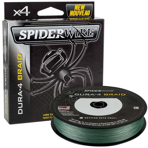 SpiderWire Dura-4 Braid İp Misina Yeşil