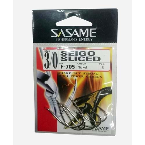Sasame Seigo Sliced F-705 Serisi Olta İğnesi