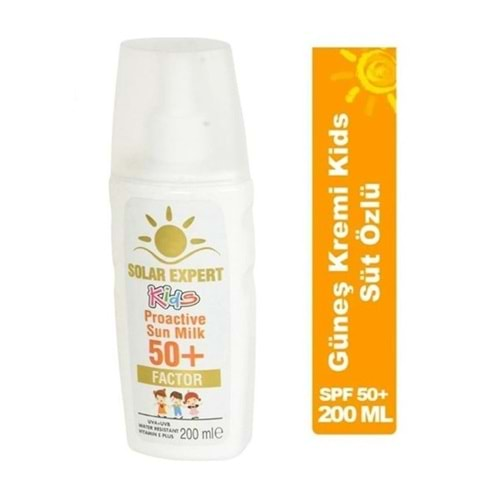 Solar Expert Proaktive Sun Milk 50+ For kıds